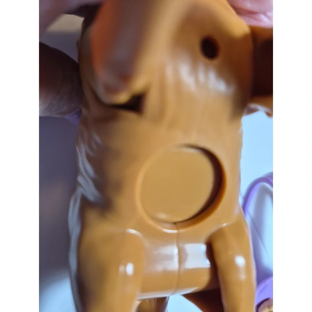 Mattel Barbie Pet Golden Retriever Pregnant Dog Taffy With Newborn Puppy